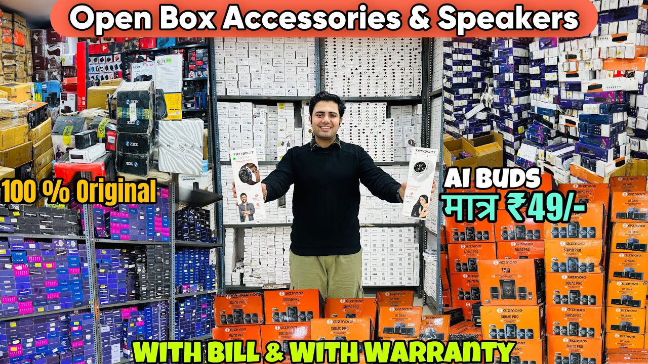 King of Open Box Accessories & Speakers 🔥|Buds, Neckband, Smart Watch😎|100 % Original ‪‪@RabiRanjan‬