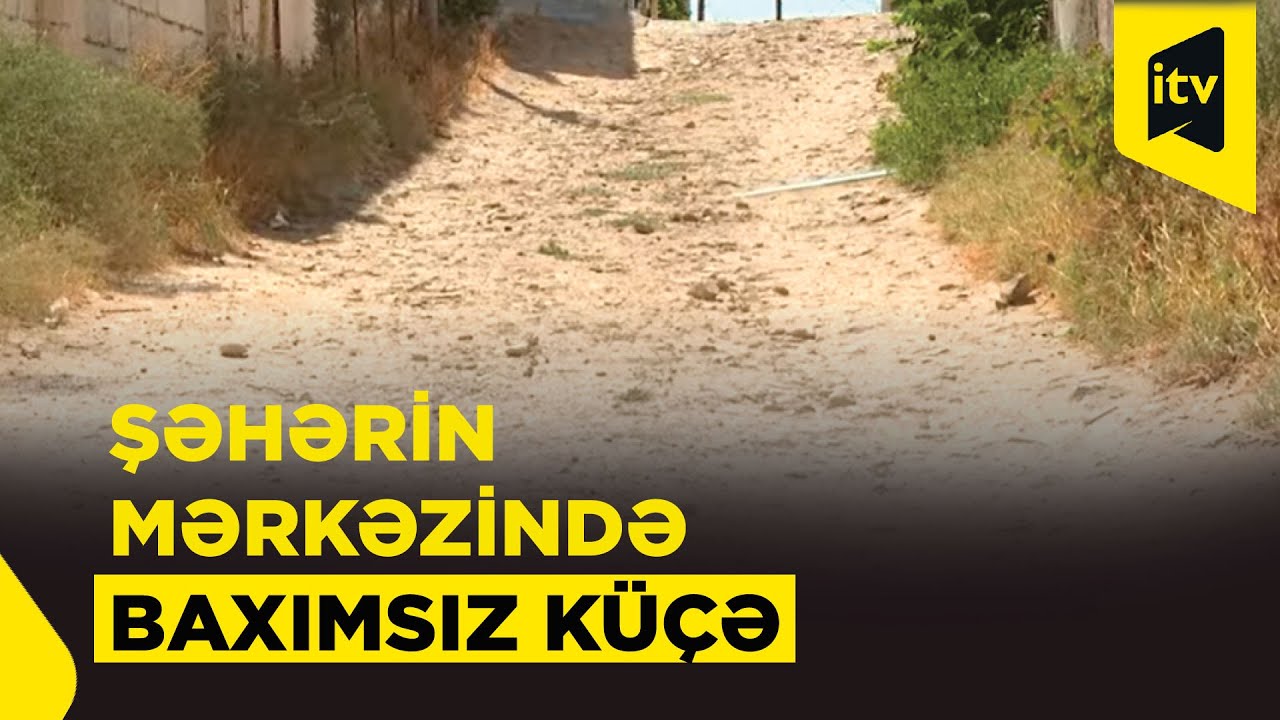 Səbail rayonunda həll olunmayan yol problemi