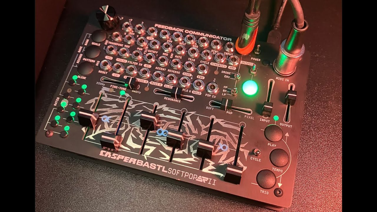 Bastl SoftPop SP2 w/ Tonverk // techno jam