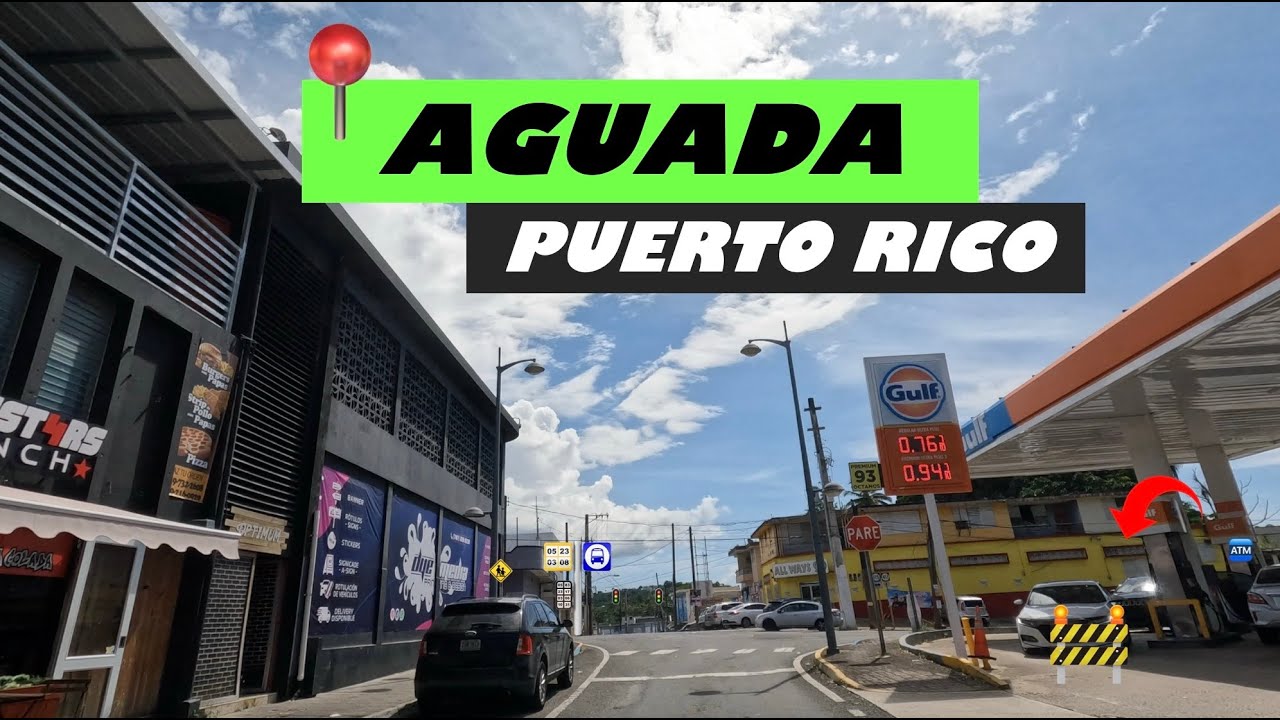 🚥🚙Driving around Aguada Puerto Rico 4K🇵🇷