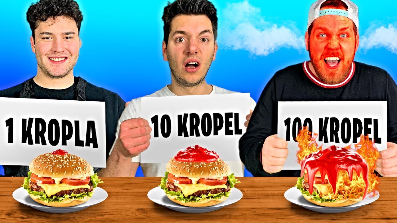LOSUJESZ ILE KROPEL OSTREGO SOSU JESZ!
