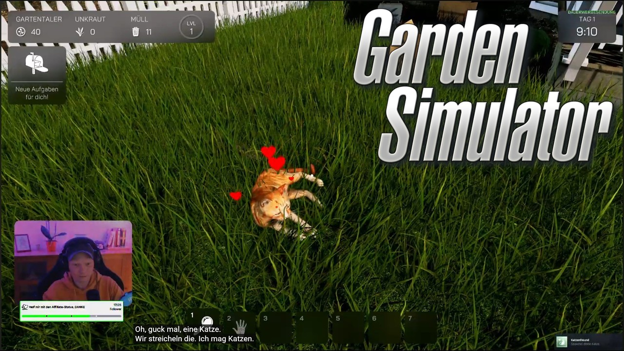 Kleine entspannte Runde 👨‍🌾GARTEN SIMULATOR👨‍🌾 | Livestream 18032026 | Deutsch