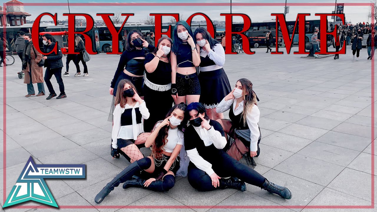 [KPOP IN PUBLIC'MASK VER'] TWICE - CRY FOR ME DANCE COVER [TEAMWSTW]