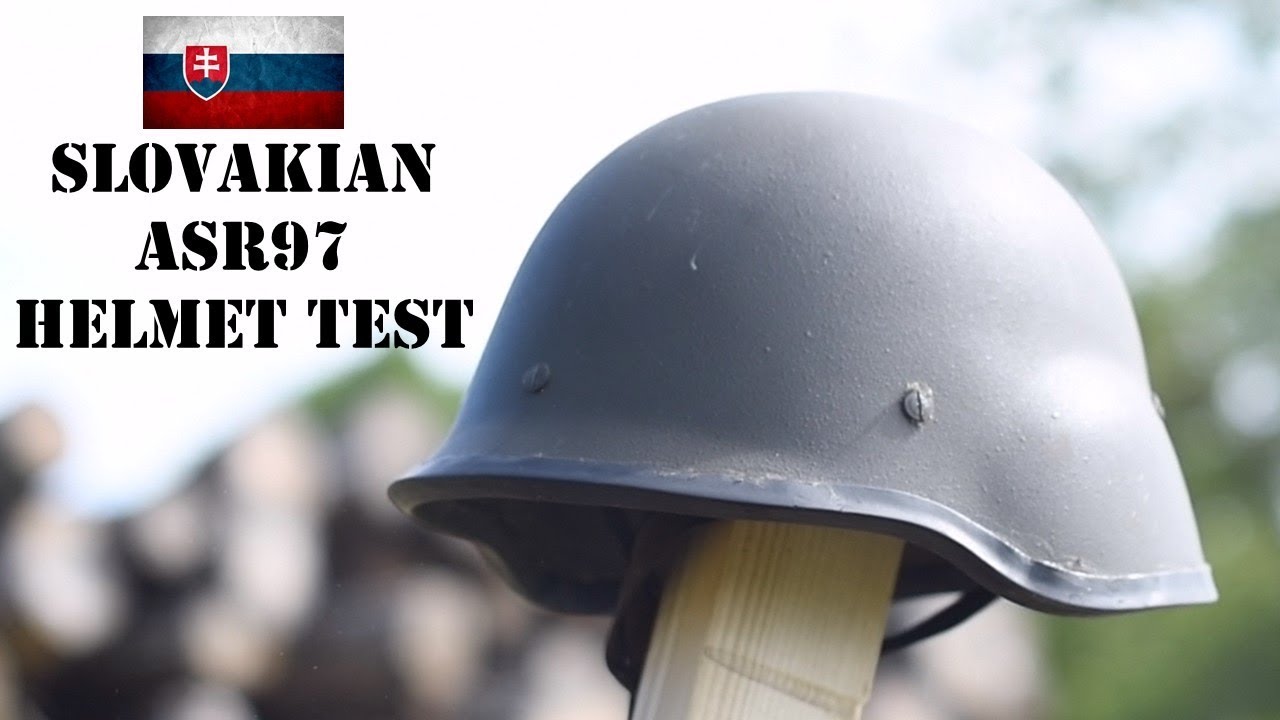 Ballistic Test: Slovakian ASR97 Veplas Kevlar Helmet