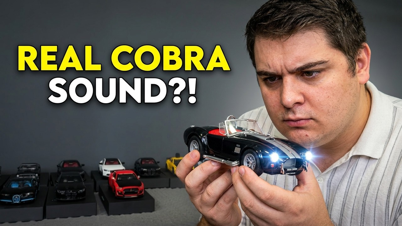 Shelby Cobra 427 Alarm Clock &ndash; Real Engine Sound?! Full Review