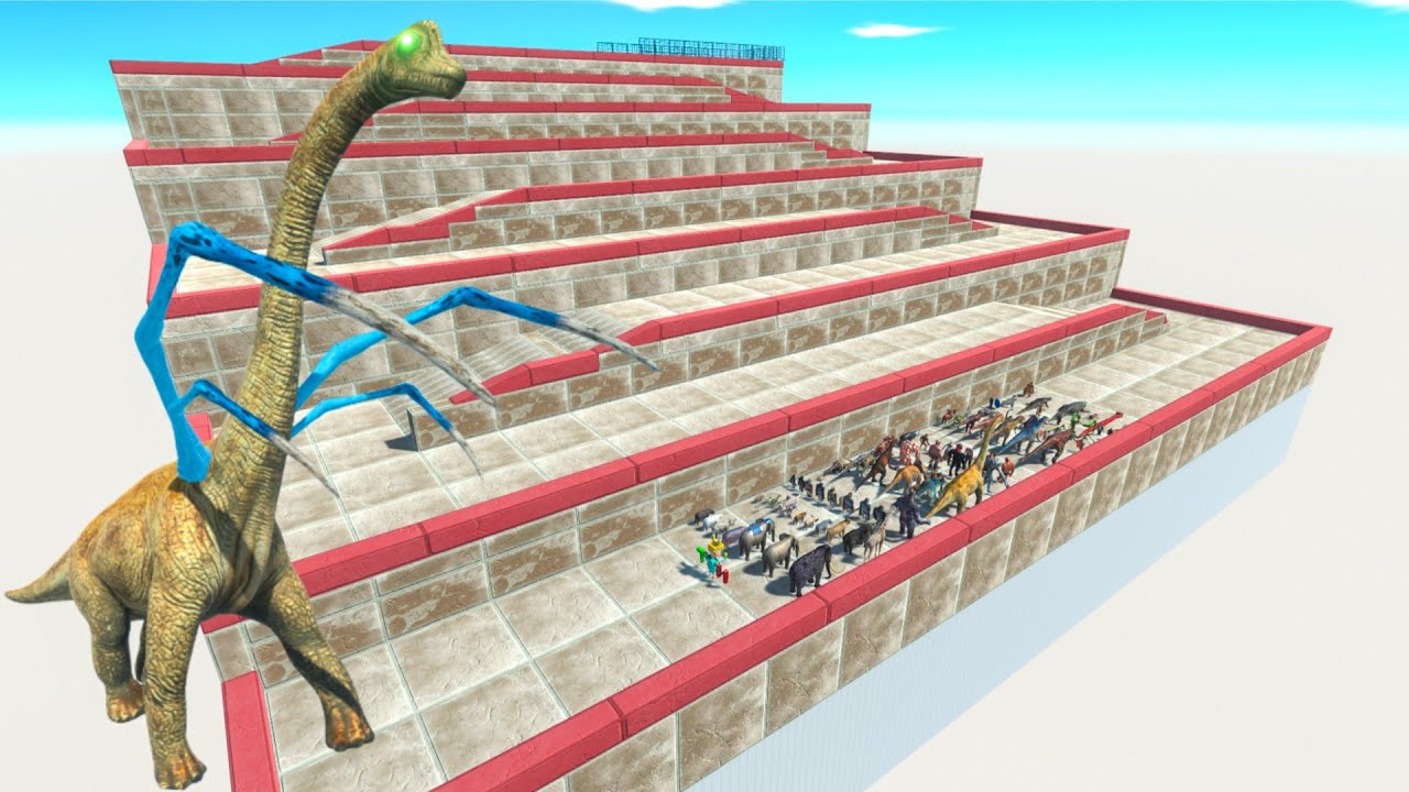 💥🦖 Alien Brachiosaurus Bloodbath🩸😱 Deadly Survival Nightmare 💀 – Animal Revolt Battle Simulator