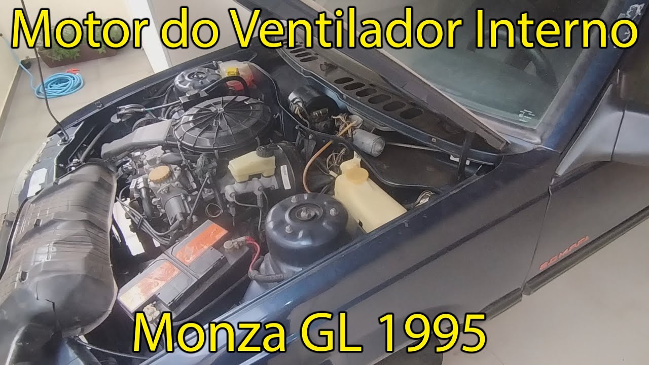 Instalação do Motor do Ventilador Interno Monza GL 1995