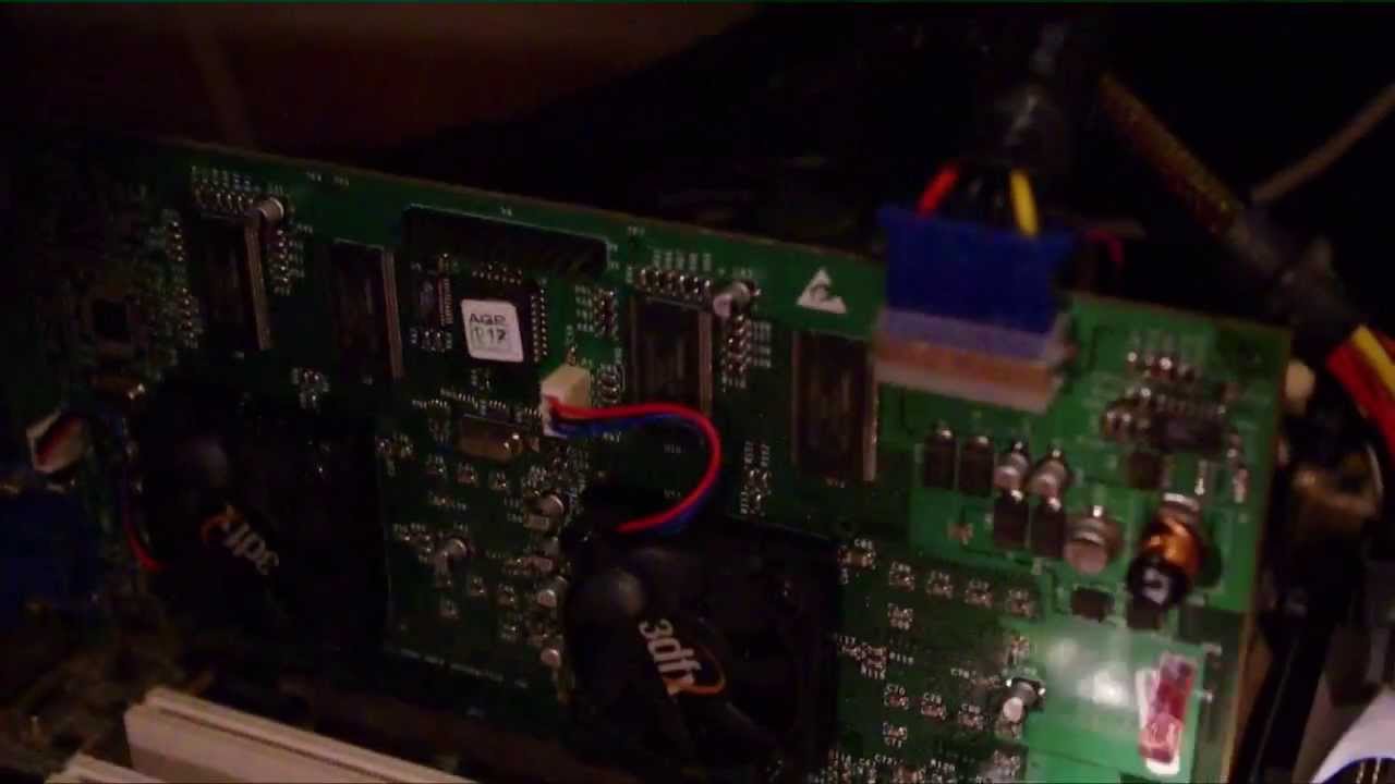 3dfx Voodoo 5 5500 Rev A2 - Boot @ 1.5v AGP