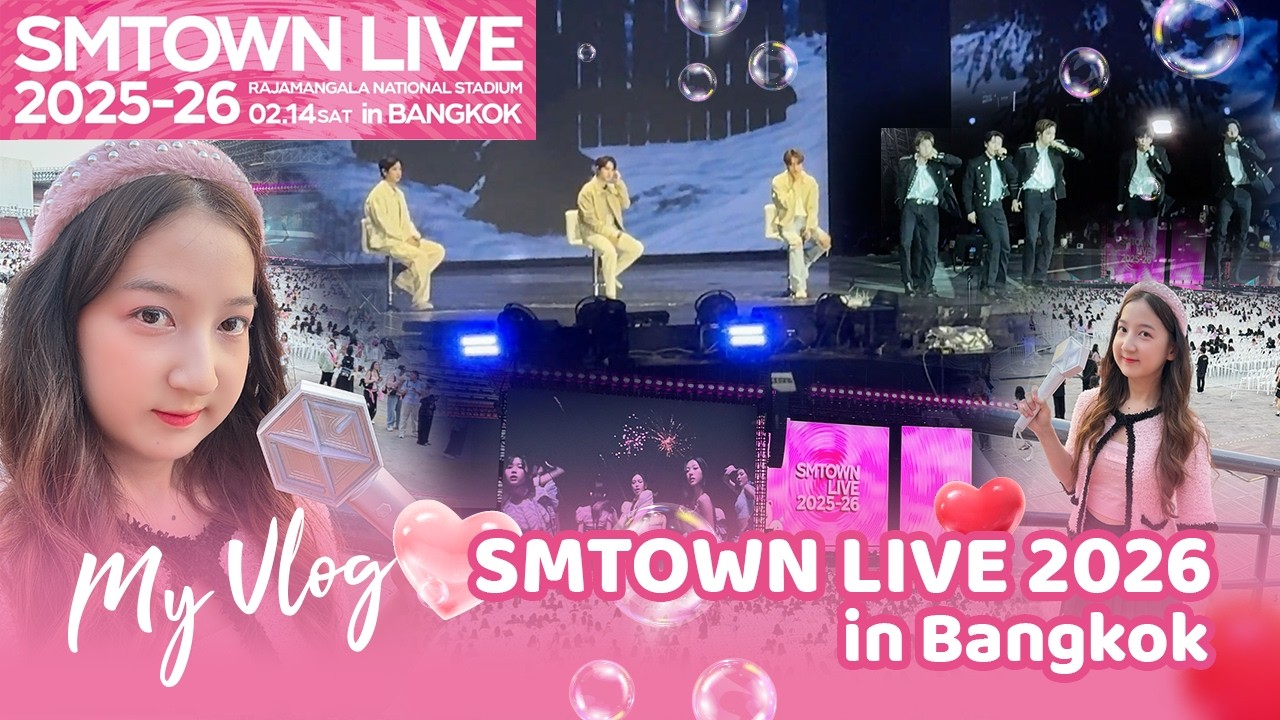 My Vlog SMTOWN LIVE CONCERT IN BANGKOK 2026