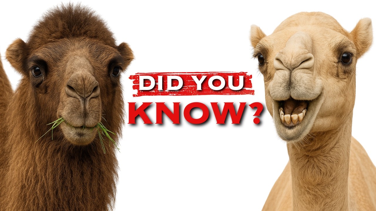 Curious facts about camels and dromedaries that will surprise you!