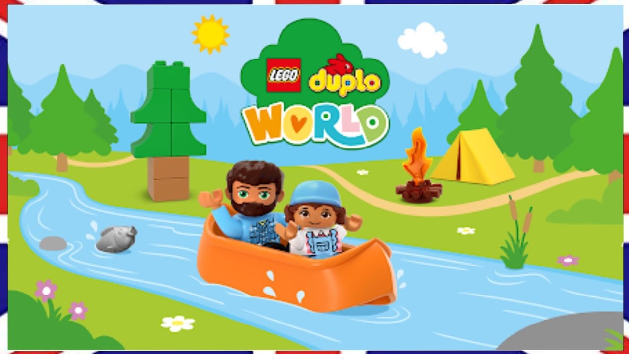 🏕 LEGO DUPLO WORLD family camping ⛺