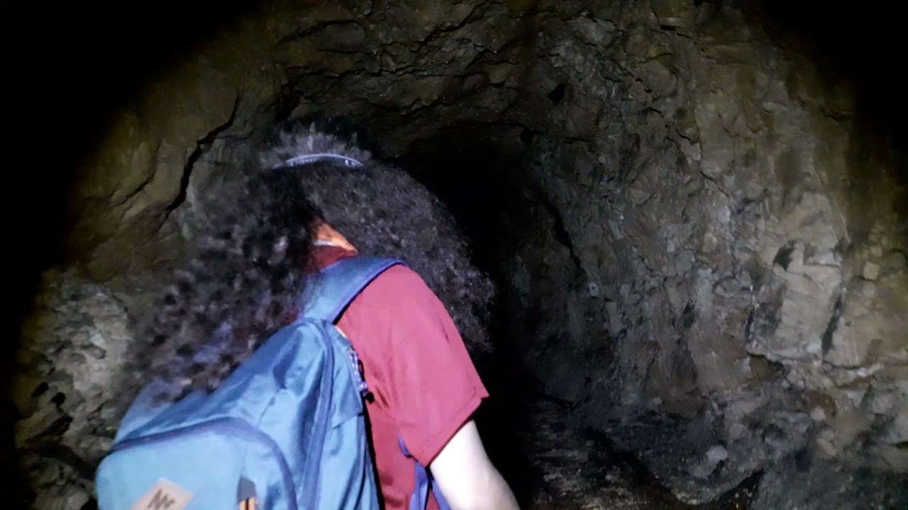 La tunelul din cariera Zărnești