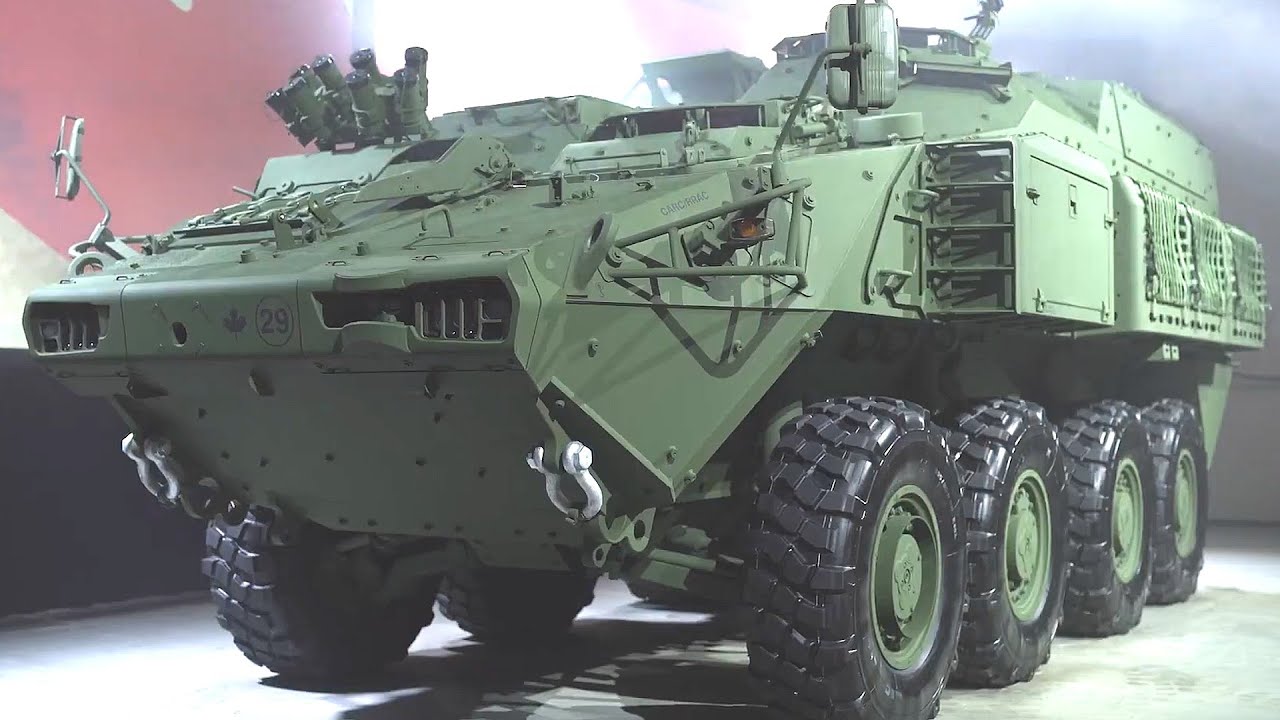 Канадские бронемашины LAV II CSV Super Bison армии Украины