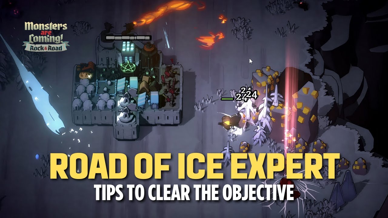 Road of Ice Expert challenge - Monsters are Coming! Rock & Road