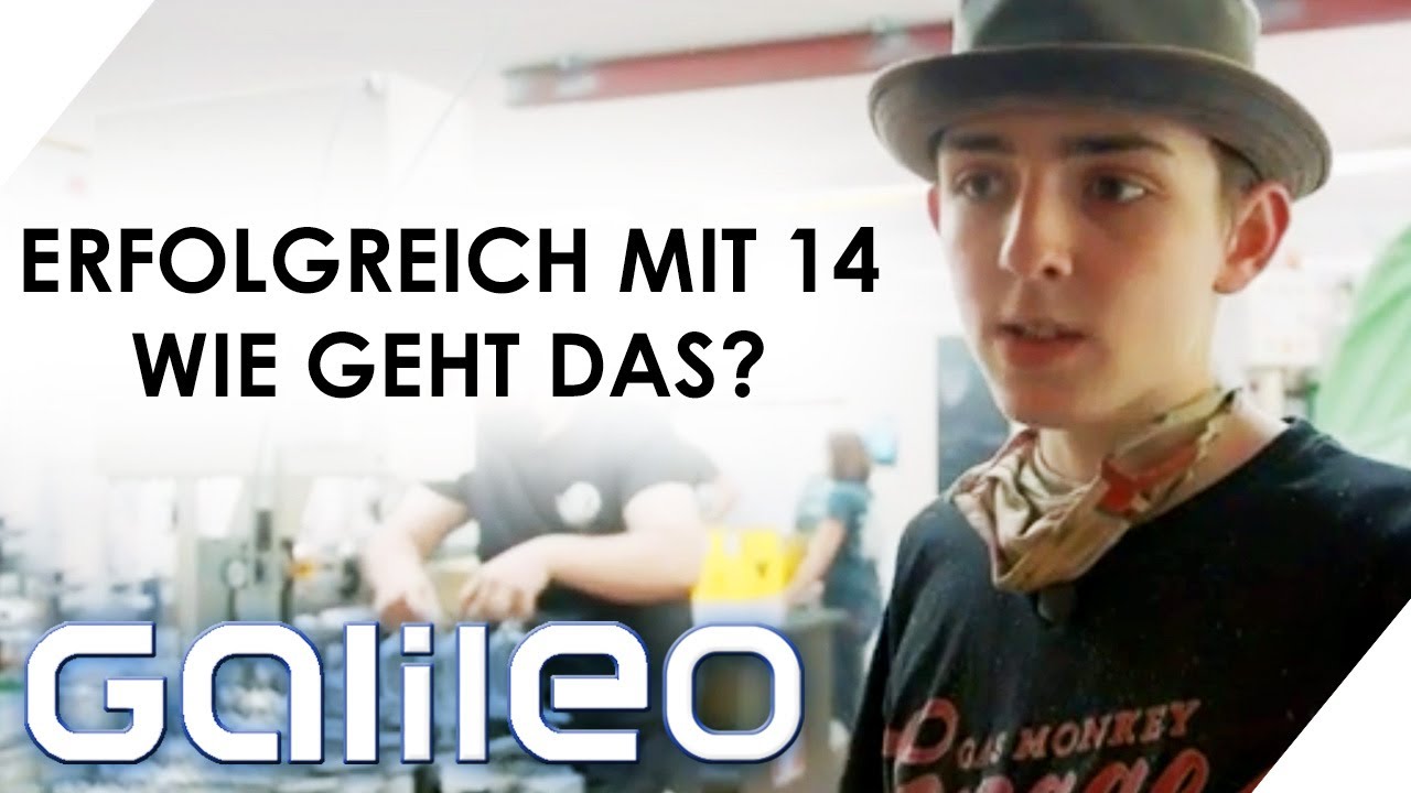 Paul (14) ist Schüler und Geschäftsmann - Wie gut funktioniert das? | Galileo | ProSieben