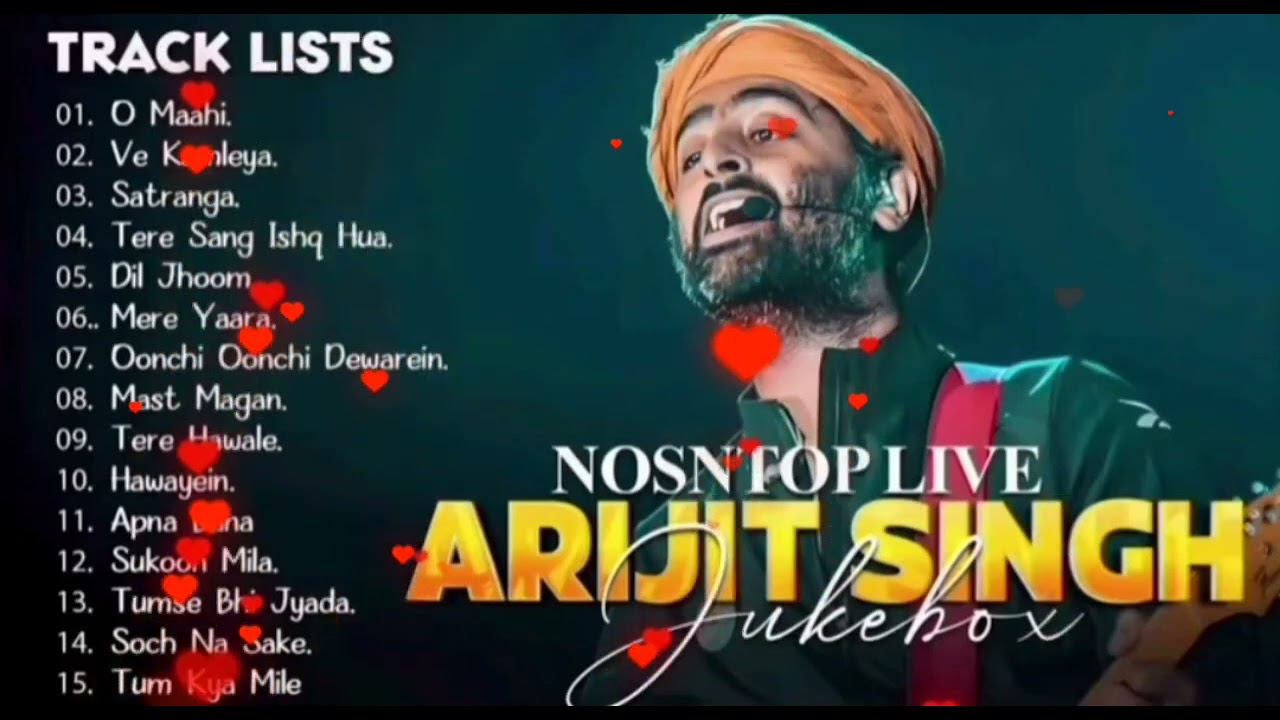 Bollywood Love Jukebox 💖 Arijit Singh Evergreen Collection 🌸 Soulful Romantic Hindi Songs 🎶