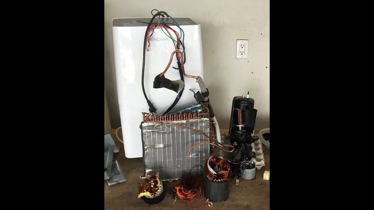 Scrapping a dehumidifier for copper. How much copper do they contain?