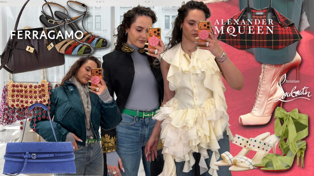*NEW season designer finds!* Luxury Shopping Vlog 2026 ft. McQueen, Chloe etc.