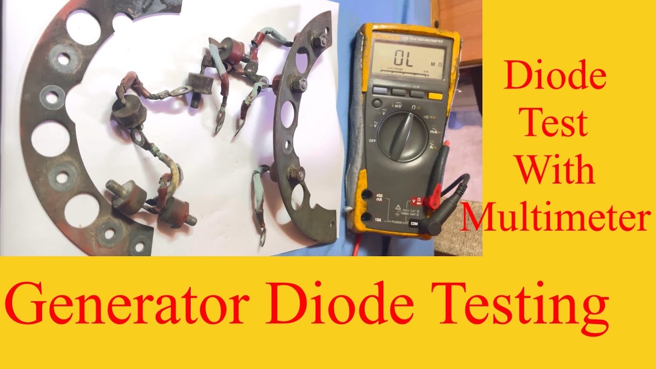 Generator diode in Hindi/Diode kaise check krte hai/Diode kya hota hai