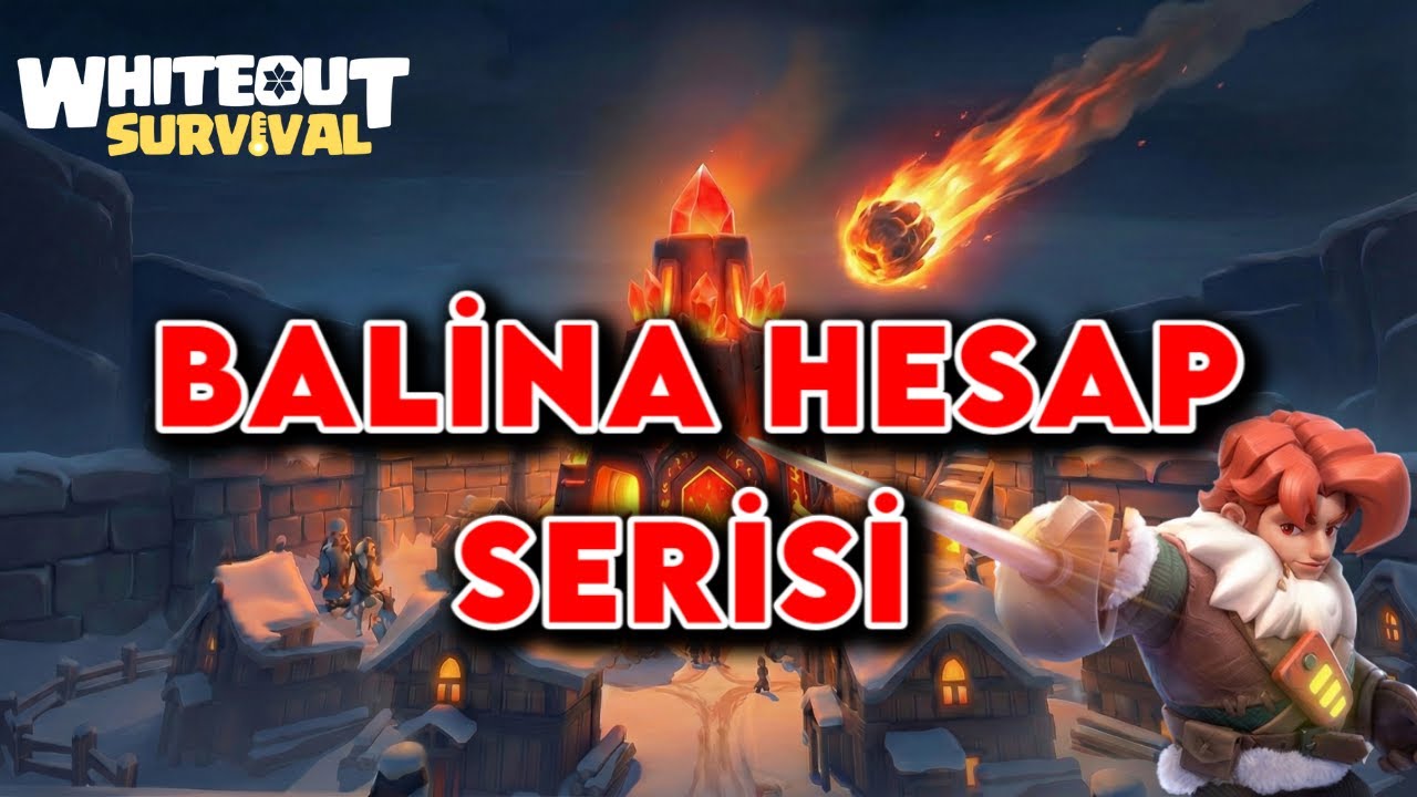 BALİNA HESAP - 2. BÖLÜM | AYDA 1.5 MİLYON TL - ROSEY - WHİTEOUT SURVİVAL