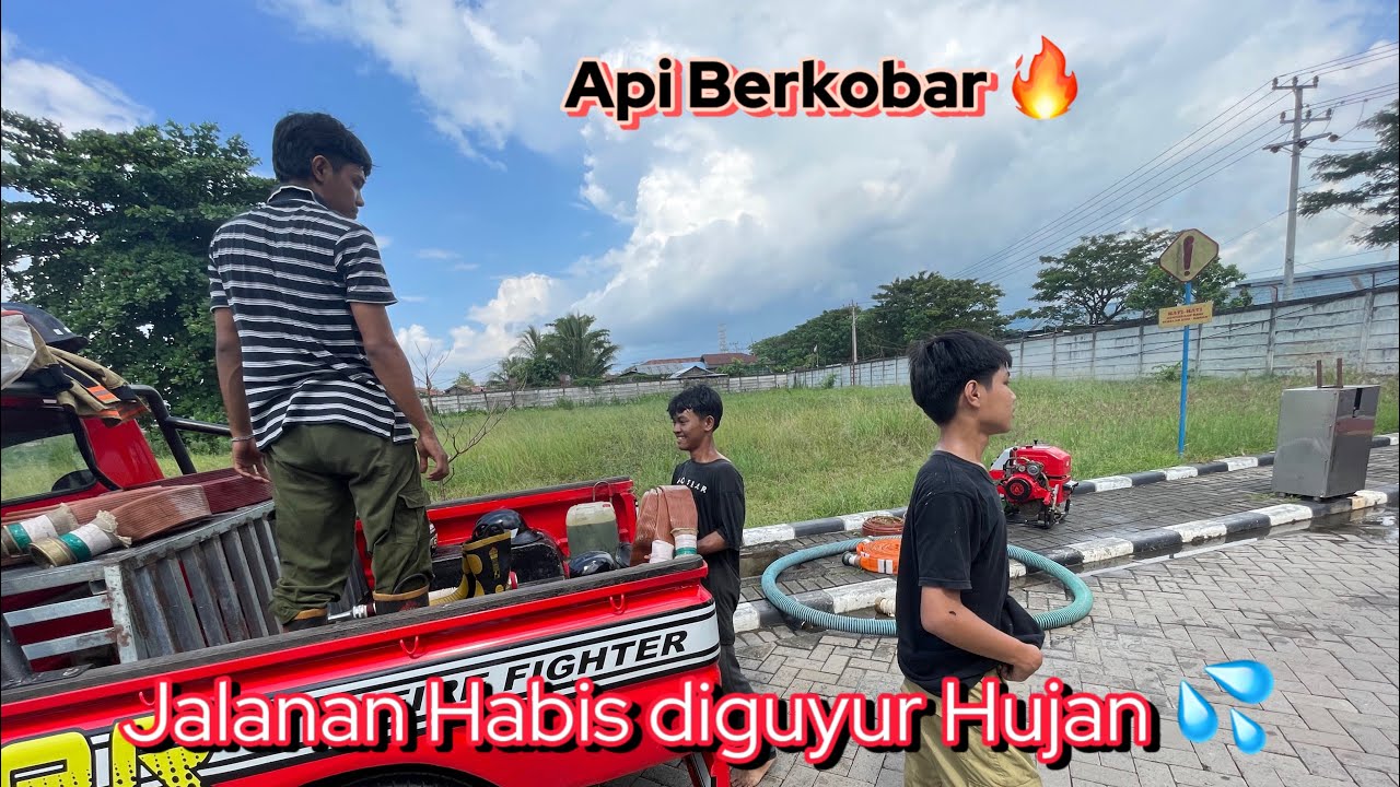 Kebakaran Jl. Flamboyan Kota Banjarmasin