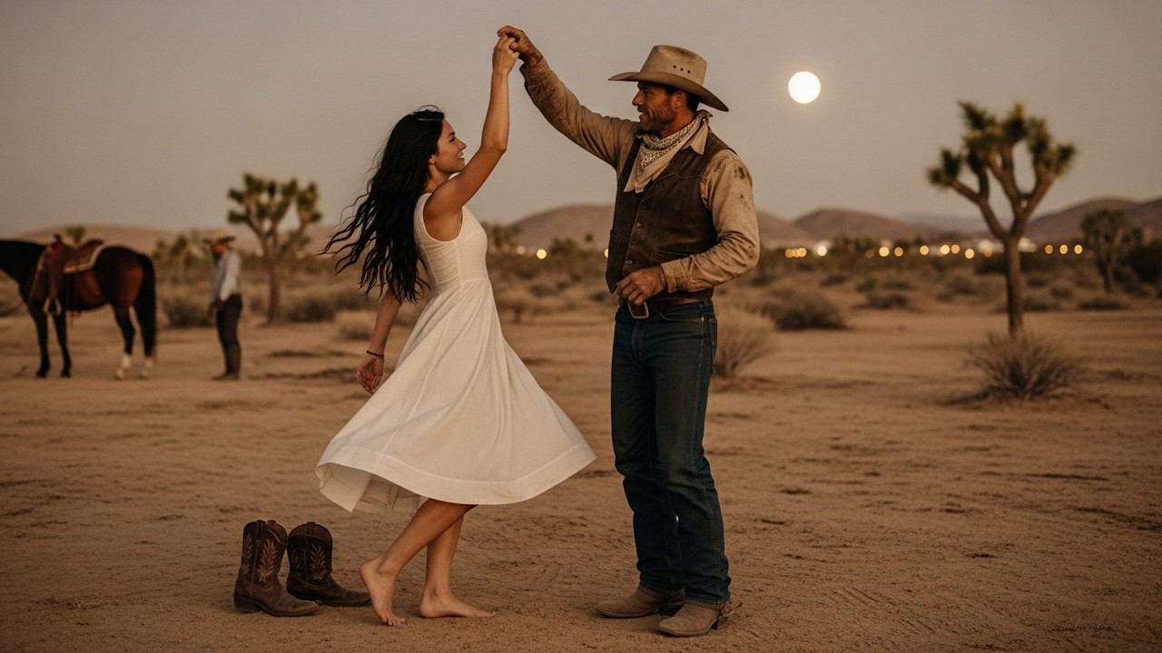 She Was The Woman Who Danced Alone Under The Stars, The Cowboy Asked If He Could Join Her