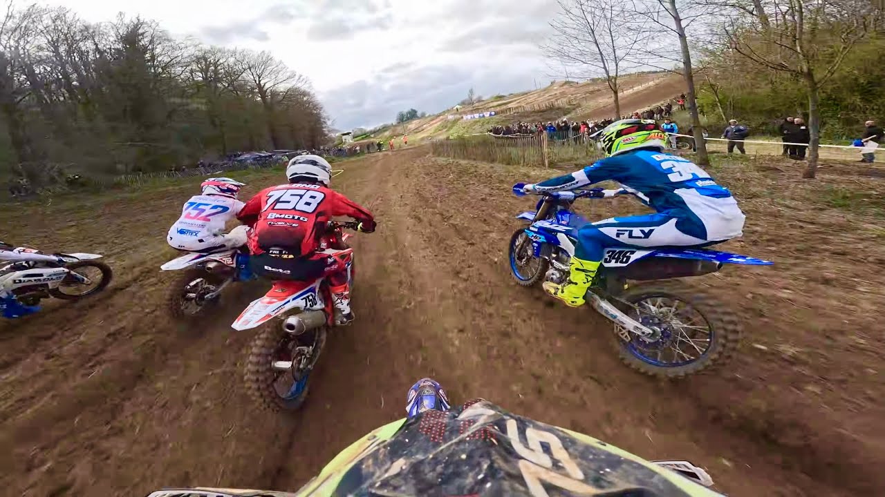DES MANCHES DE FOU au National 450 🇫🇷💥// Course motocross Haudricourt 