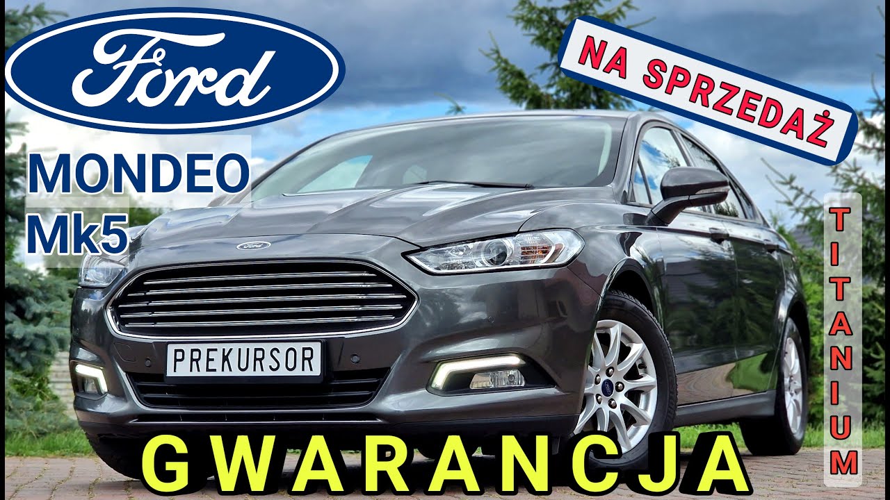 🏁 SPRZEDANY Ford Mondeo 2.0 TDCi Titanium 2017 MK5 PREZENTACJA jazda test Na sprzedaż