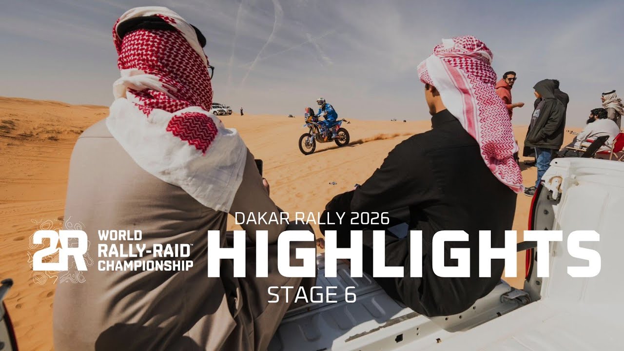 W2RC - Dakar 2026 - Stage 6 Highlights
