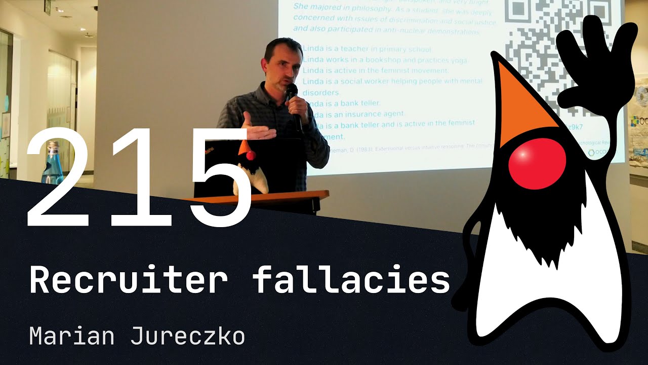 Recruiter fallacies - Marian Jureczko