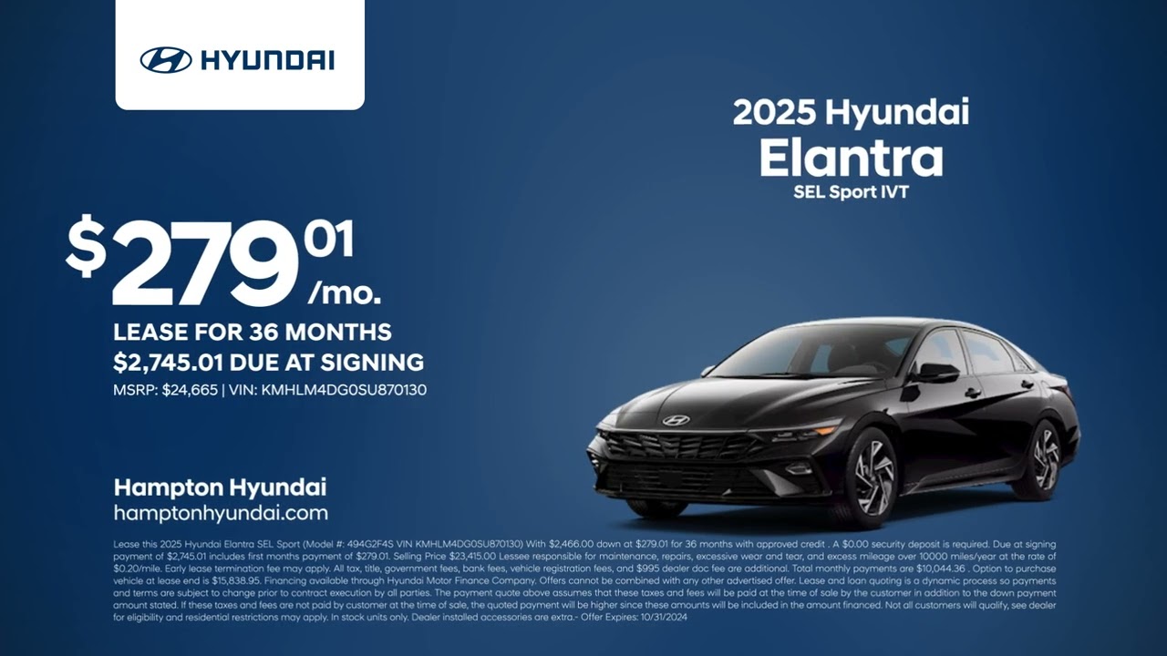 Hyundai Elantra 10/15/2024 4440332