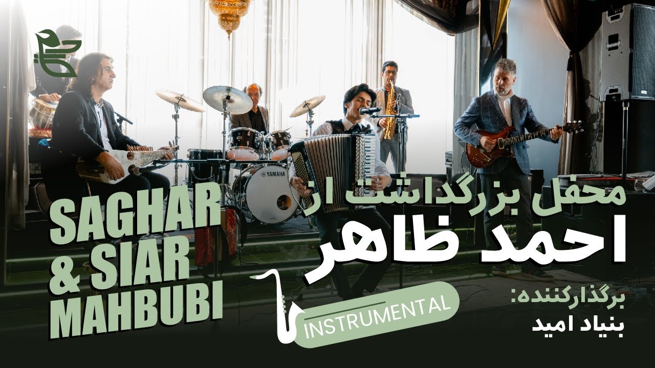 The Tribute to Ahmad Zahir Concert - Saghar & Siar Instrumental Live 4K