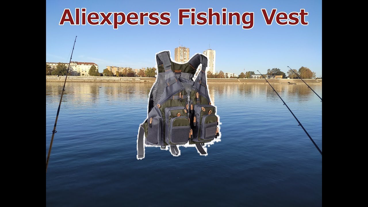 Aliexpress - Ribolovački prsluk - Fishing Vest Bassdash