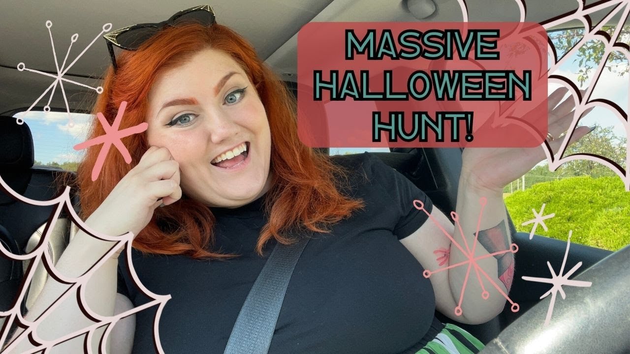 HUGE HALLOWEEN DECOR HUNT! | Michaels, Joann, Marshalls, Spirit Halloween, Cracker Barrel and More!