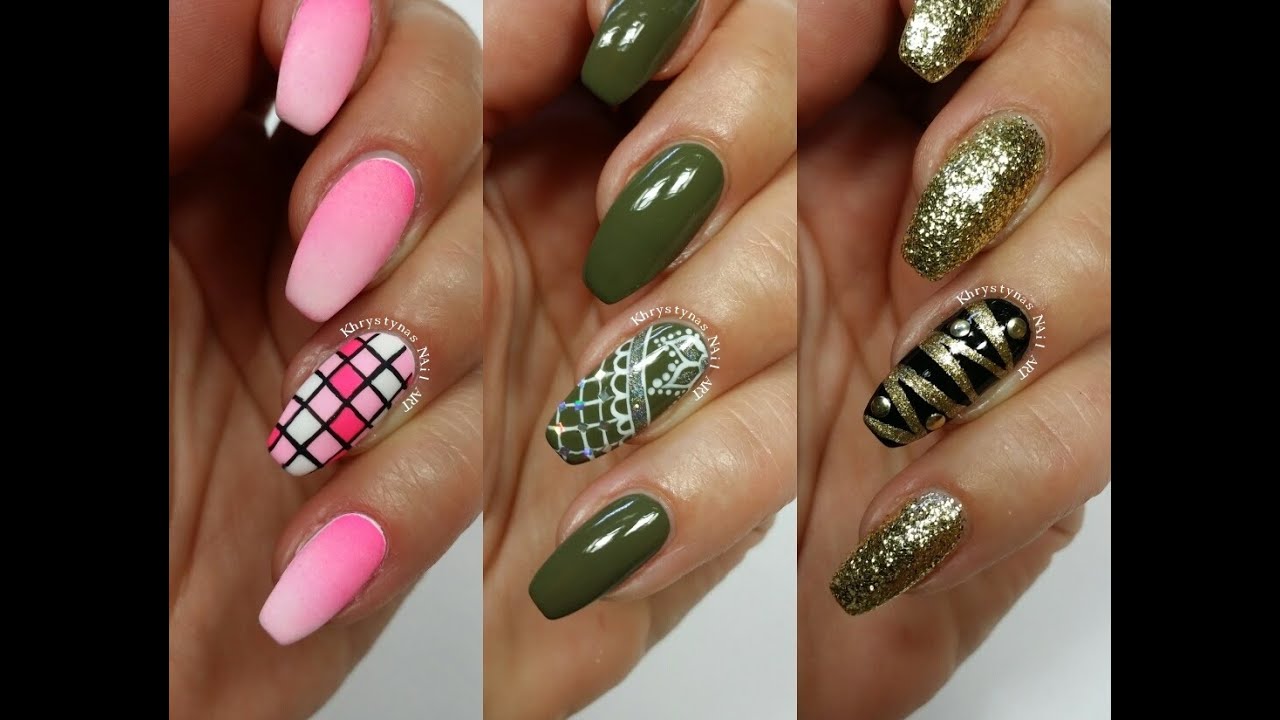 Accent Nail Ideas! Freehand #8