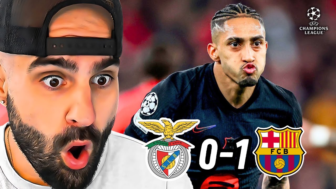 ФК Барселона 1-0 Бенфика ЛЧ I ПЕДРИ ФЕНОМЕНАЛЬЕН...