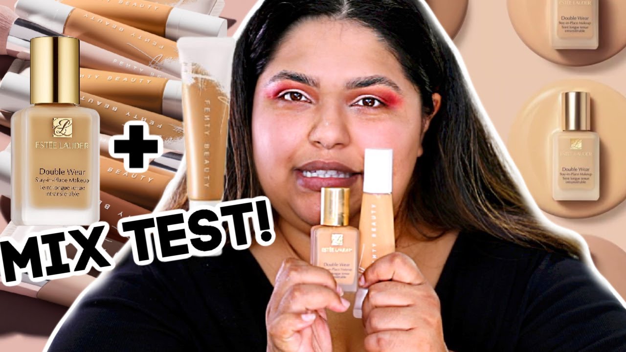 I MIXED TWO FOUNDATIONS TO SEE WHAT WOULD HAPPEN? DOES IT WORK? IS IT CAKEY?| FOUNDATION FRIDAY