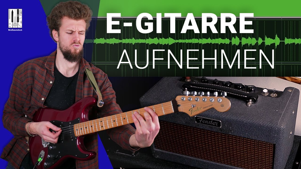 Rock Musikproduktion mit Cubase 11 Lek. 07 | E-Gitarre aufnehmen