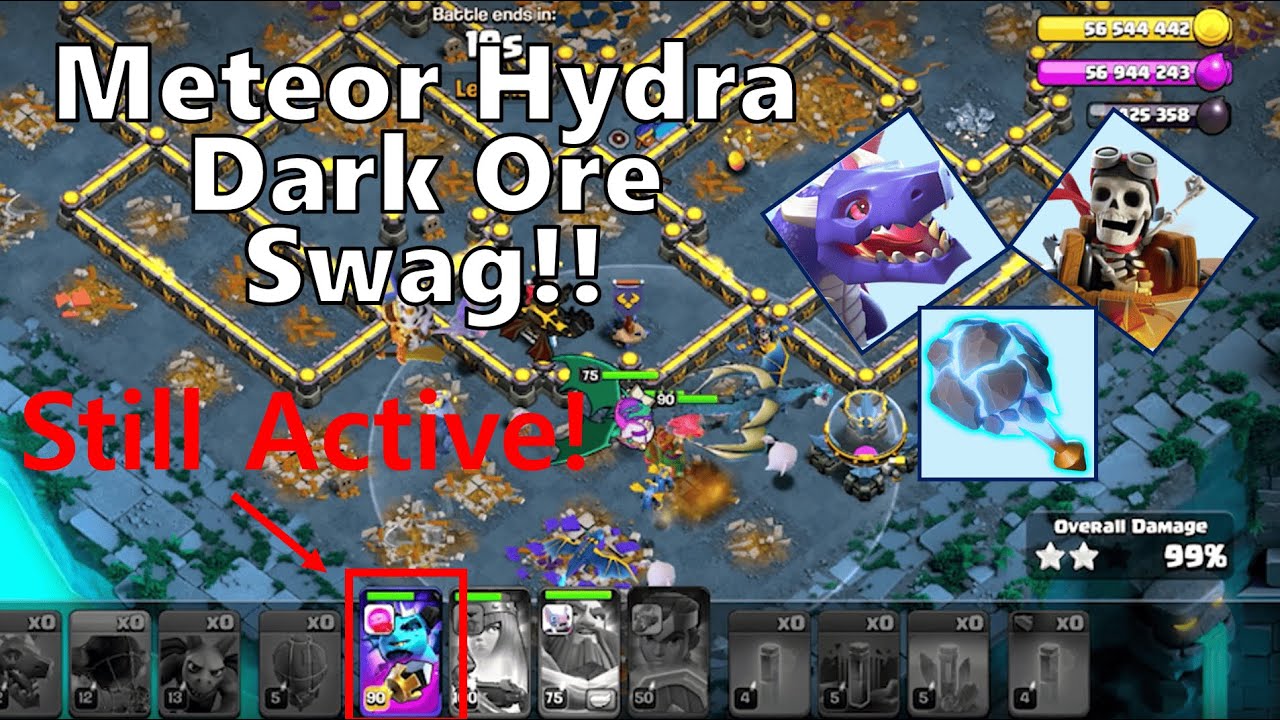Meteor Hydra Dark Ore Swag! | Including All Tips at subtitle! | Legend Live