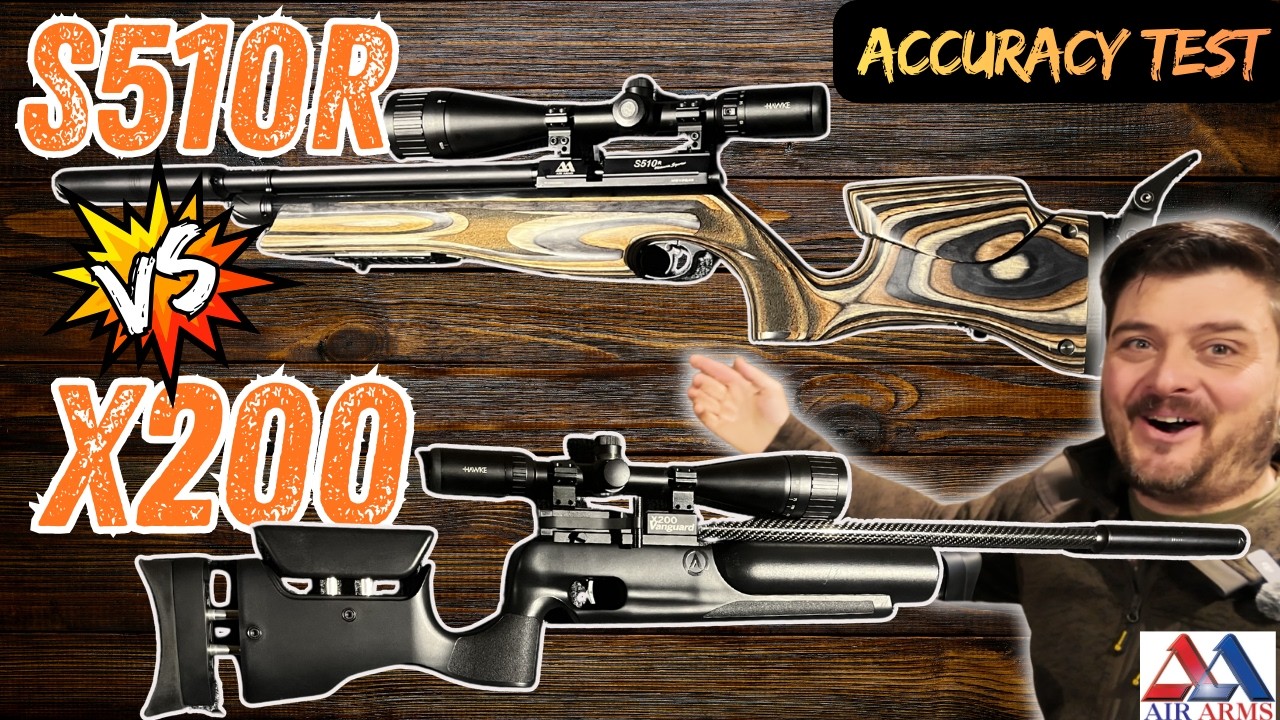 S510R vs X200 Benchrest Accuracy Test Has Surprising Results