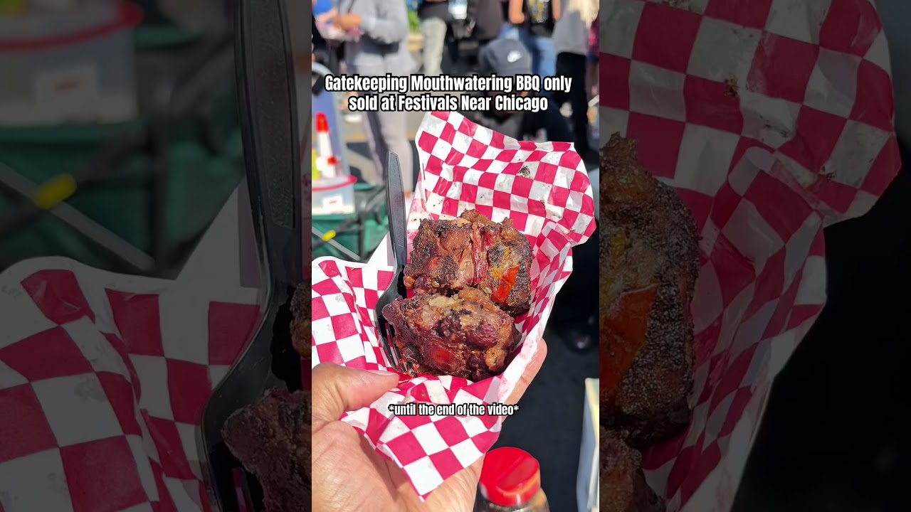Gatekeeping This INSANE BBQ You Can Only Get at Chicago Festivals 🤫🔥