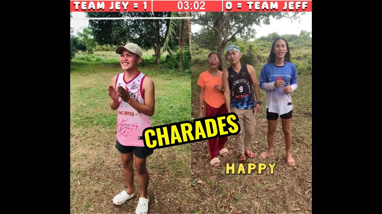 Ambot sa mga Actions mo Jey haha | CHARADES #islacamotesvibes