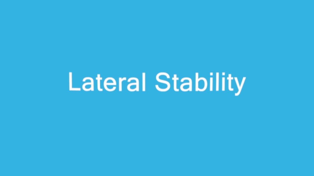 10 Learn To Fly | Straight & Level | What Is Lateral Stability?
