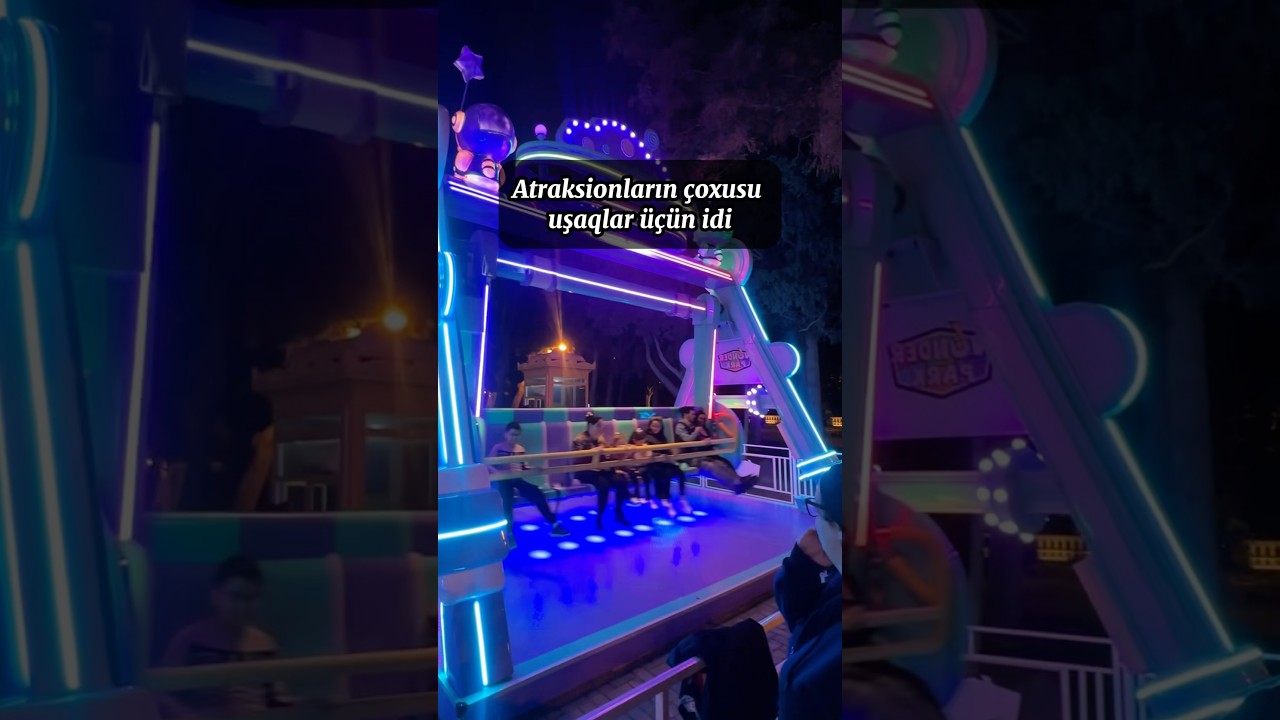 Bakıda Karusellər - Atraksionlar - Parklar