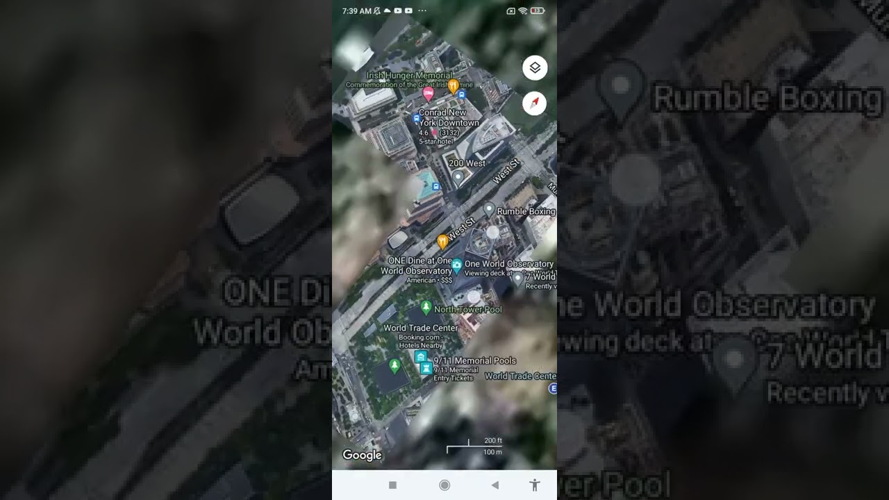 i founded world trade center place in google maps!