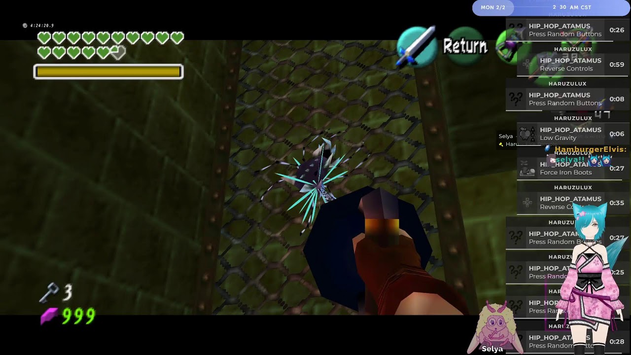 Ocarina of time: Walking @selya72 through her first OoT Rando SoH