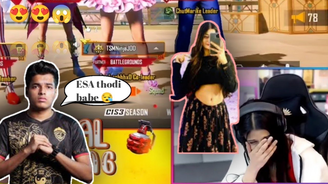 | Jonathan saying babe to payal gaming 😜😂 | Payal not getting the pickup line 🤌🤣