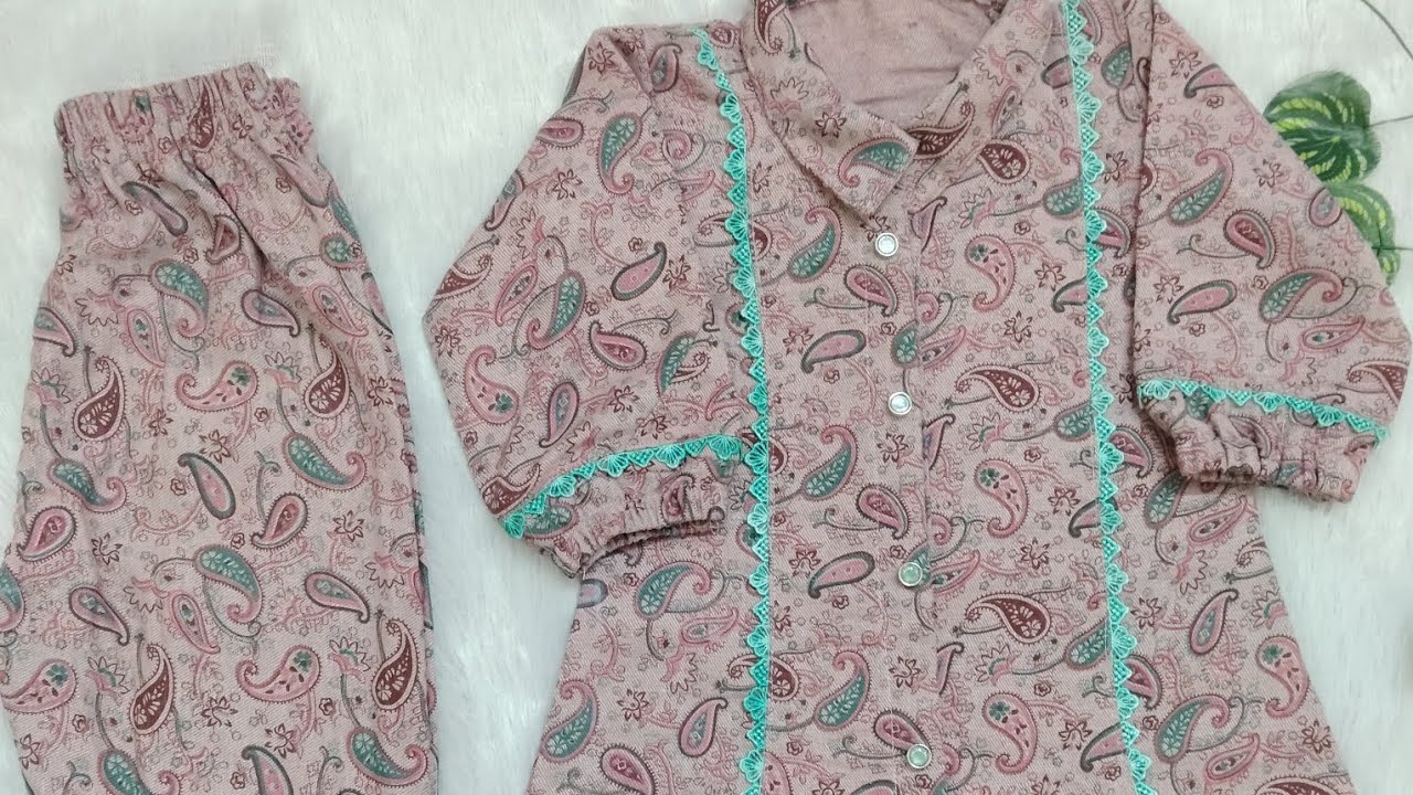 3 Year Baby Girl Co-ord Set Cutting And Stitching // Instagram Trending Baby Co-ord Set Design//2026