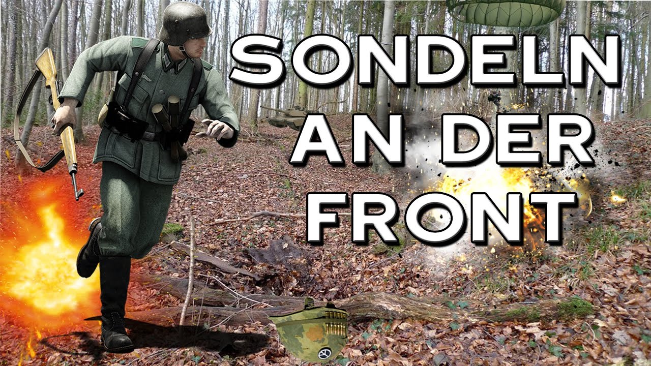 Sondeln an der Front - In einen WW2 Schauplatz rein gelaufen - WW2 metaldetecting