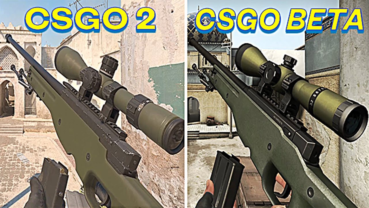 CS 2 vs. CSGO Beta 2011 - All Weapon Reload Animations Comparison
